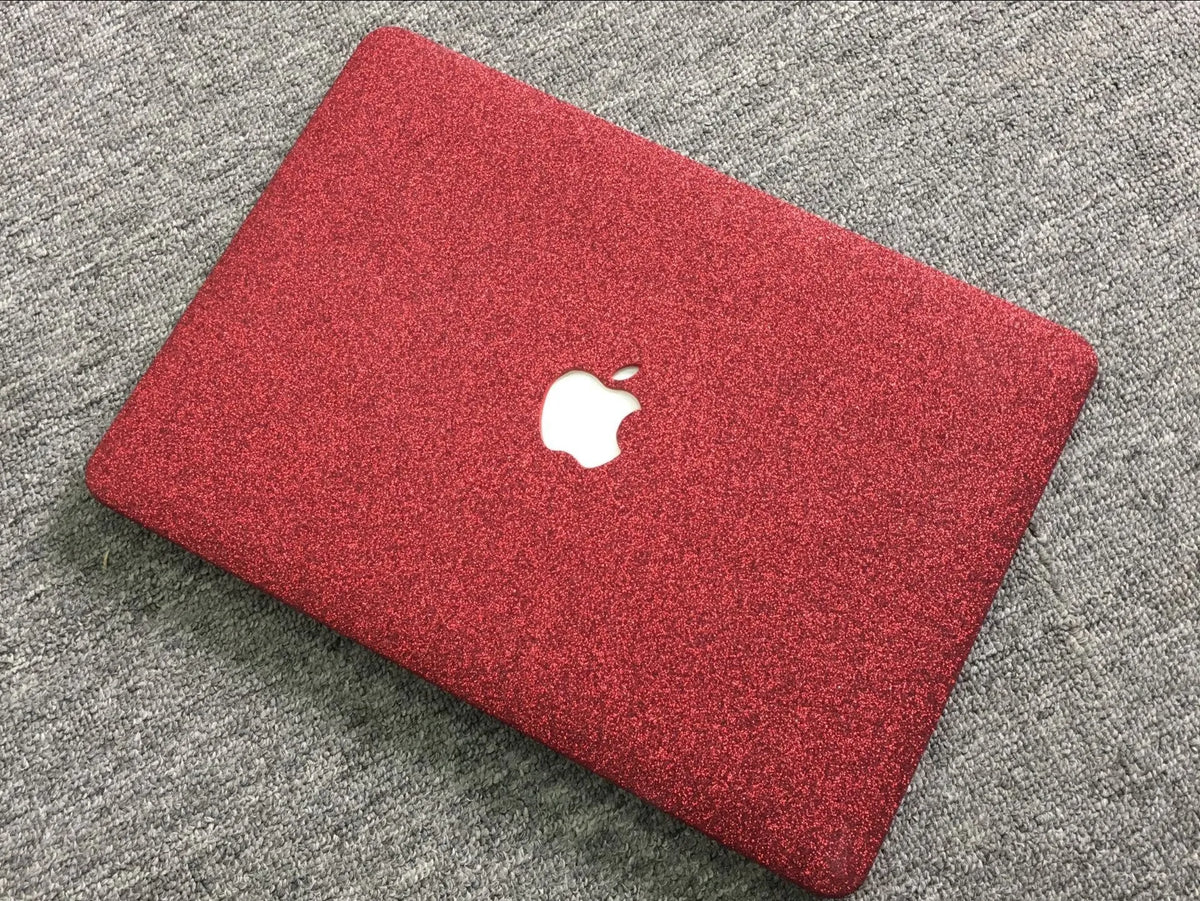 MacBook flash powder protective case in Rose Gold, hard shell compatible with Air 11.6, 12 Retina, Air13, Pro13.30, Pro15