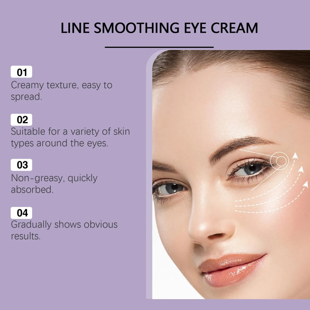 30g jar of moisturising and nourishing eye cream for facial skincare