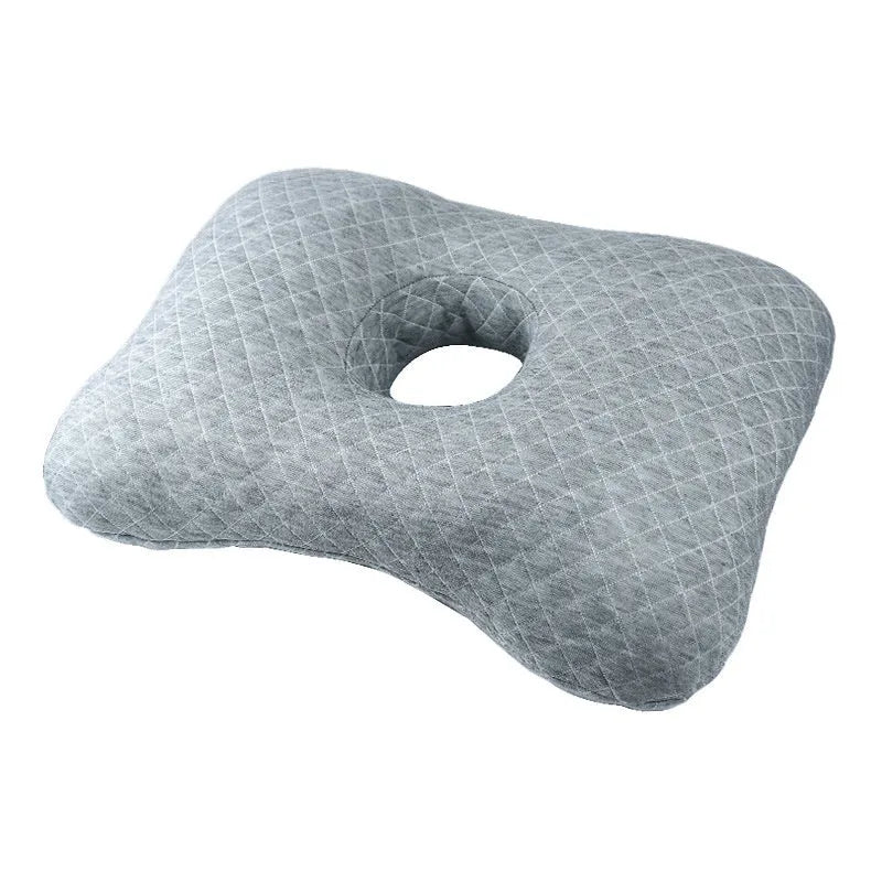 Beauty salon single hole ear pillow in New Chinese style with a detachable cover.