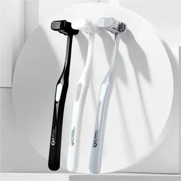 Comprehensive 360-Degree Cleaning: High-Performance Manual Toothbrush - Premium nylon bristles, ergonomic handle, and sleek design for deep, thorough dental cleaning