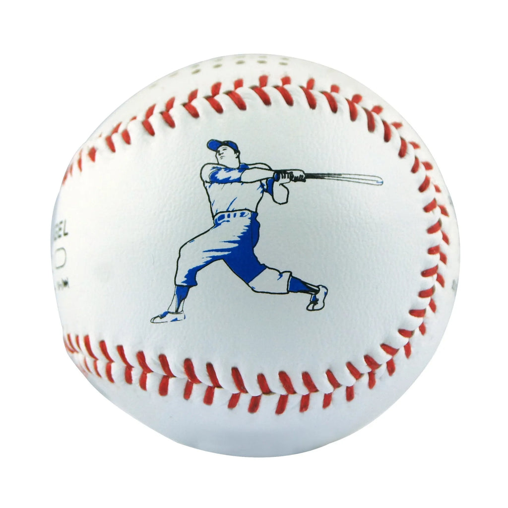 Baseball-themed Bluetooth portable speaker in green colour with USB port