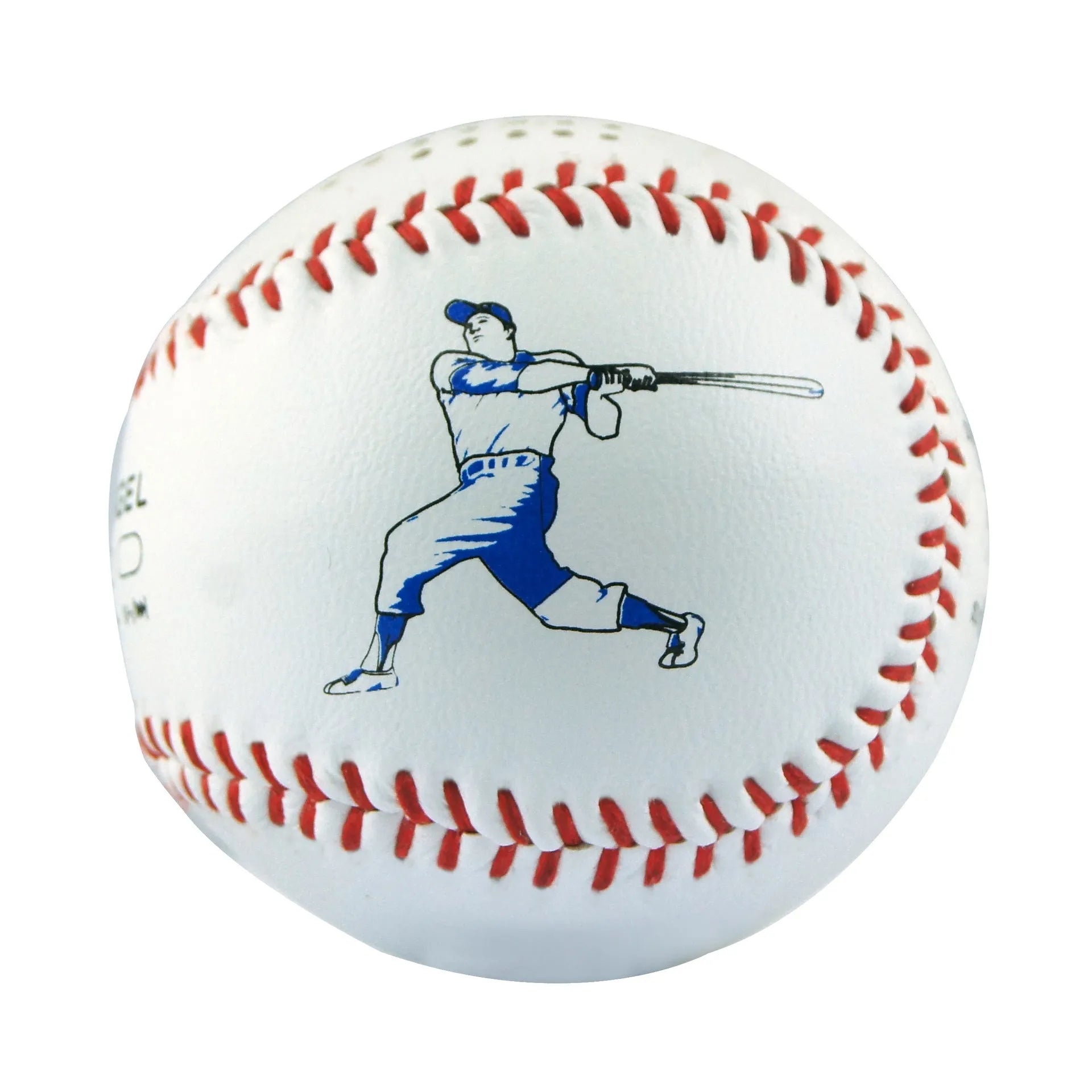 Baseball-themed Bluetooth portable speaker in green colour with USB port