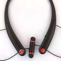 BT-890 hanging neck wireless Bluetooth headset in 890black colour with 8-hour battery