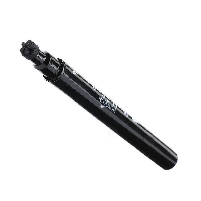 Love Seal liquid eyeliner pen with Five pointed star, Flowers, Love, and Moon stamp design options