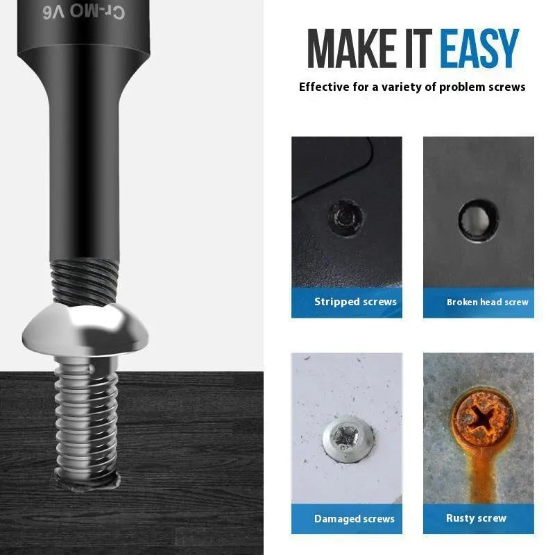 Electric wrench broken stud spanner set, alloy tool, 7 pieces, 60mm or 78mm model for home tools repair