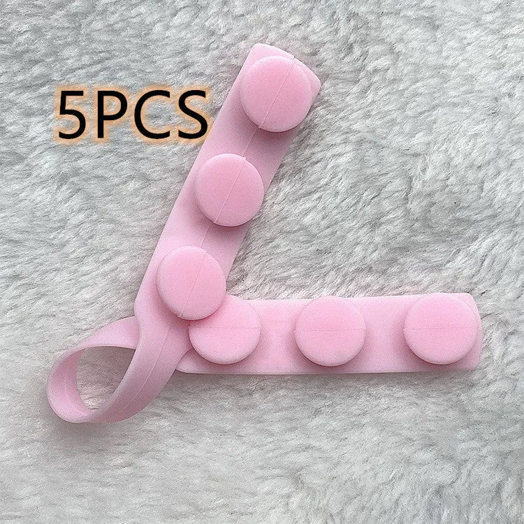 1.5cm wide silicone elastic cord extension strap for masks in red, purple, grey, blue, black, pink and transparent colours