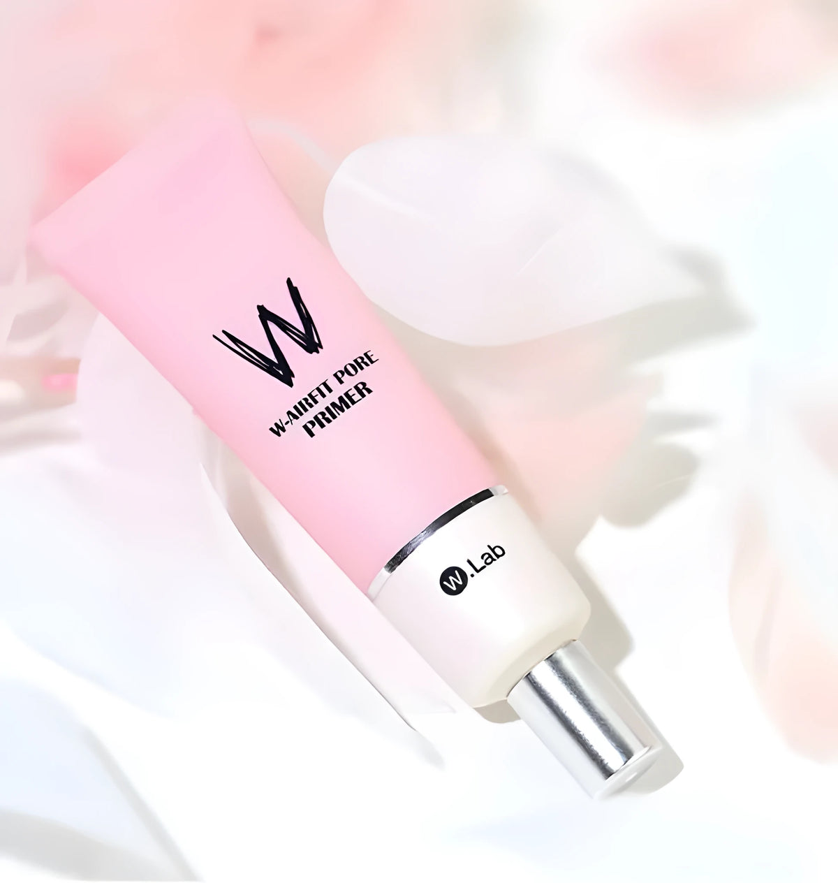 Pink pre-makeup cream primer 35ml with nicotinamide, rose extract and glycerin for brightening and concealing