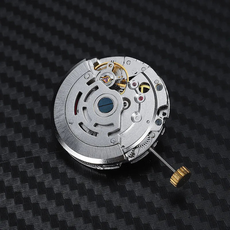 8215 automatic watch movement replacement with stainless steel construction and 25mm diameter