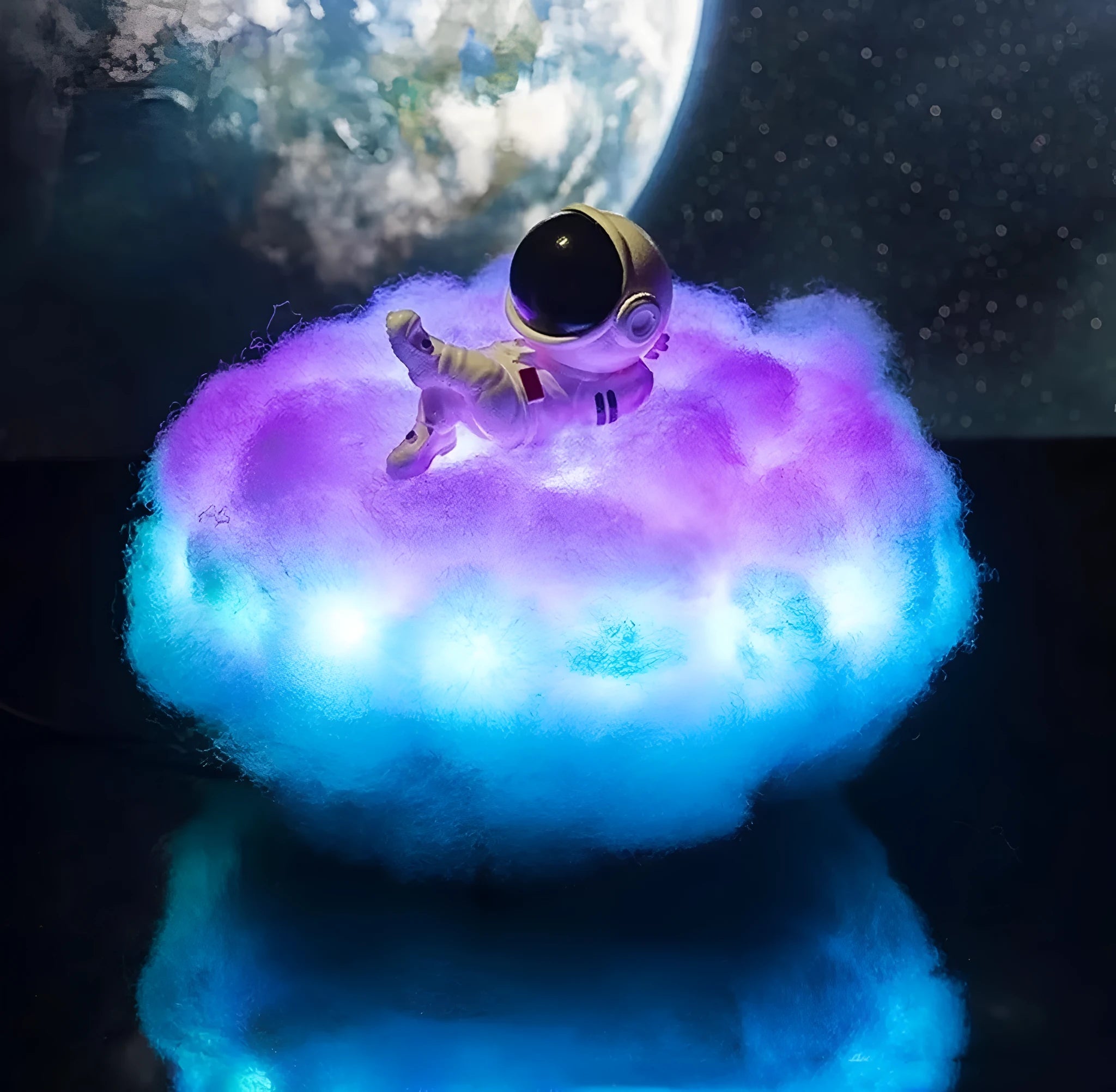 RGB Phantom Thundercloud LED Cloud Light plastic USB powered with remote control indoor ambiance