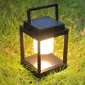 Outdoor USB handheld ambient lantern, IP55, 135 x 180mm, black cover or white shell, 5-10W