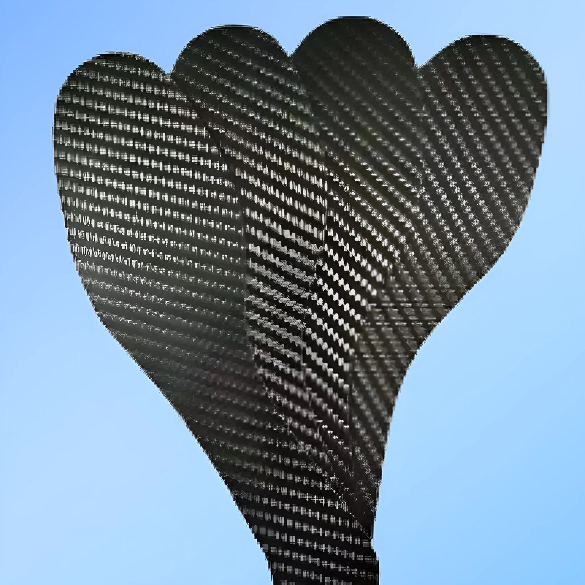 Black 3K carbon fibre full palm running shoe insoles showing textured weave, displayed next to a size chart.