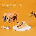 Simulation remote control plush cat toy with automatic induction movement in mouse designs
