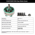 Wind VELOX V2 brushless motor for 5-inch FPV drone, V2207 or V2306, alloy construction, choice of KV and colour