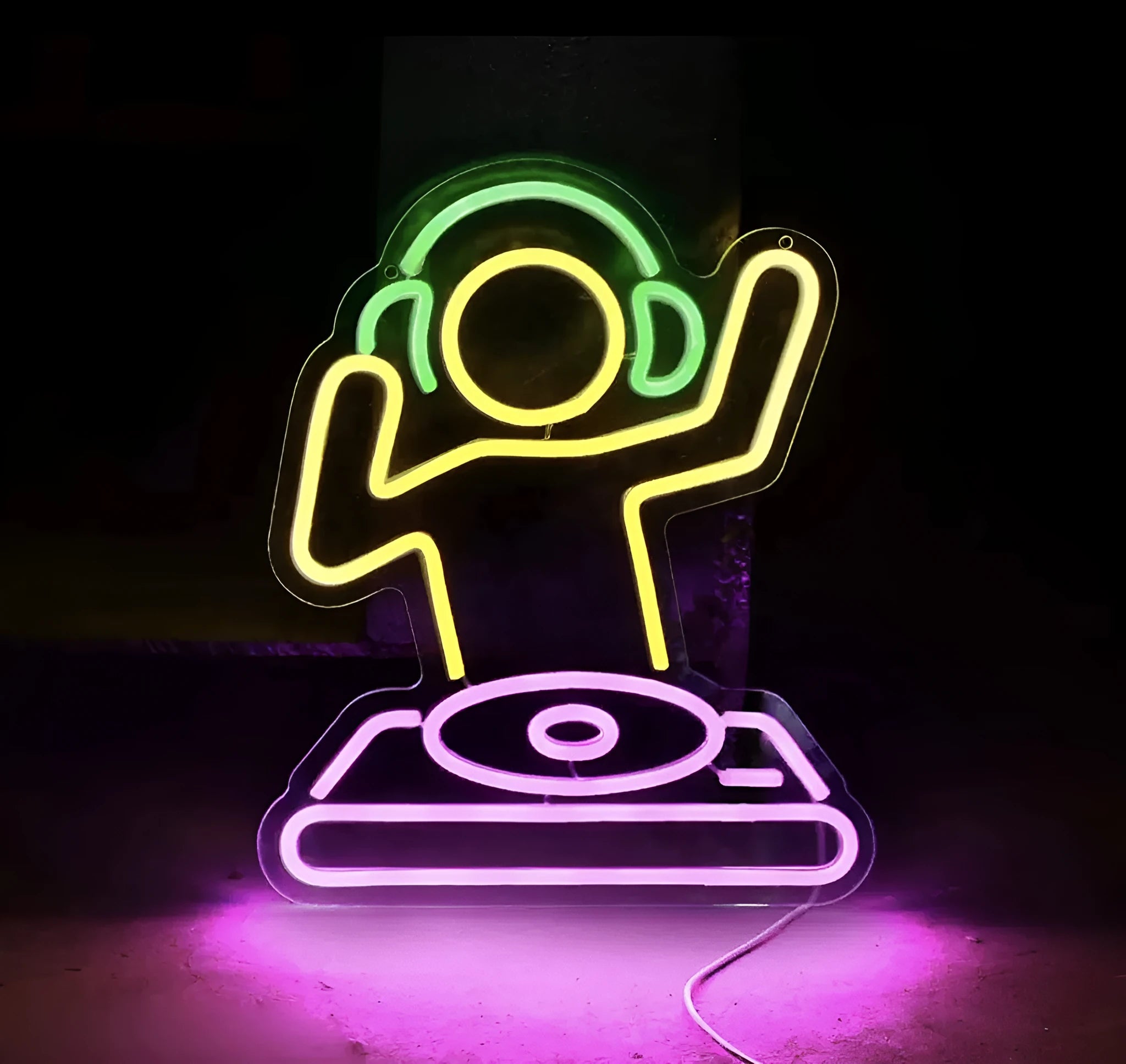 LED neon light for game room decoration with USB power connection