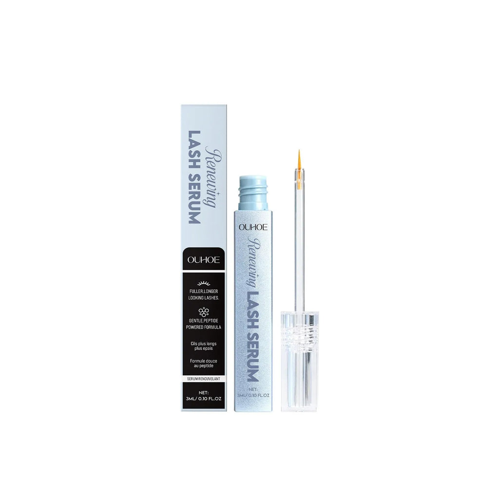 3ml bottle of Nourish Liquid for eyelash growth and conditioning serum.