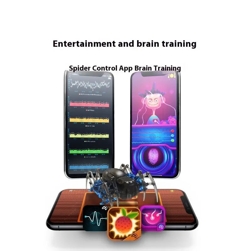 Brainlink SE spider suit toy with APP brain wave detection and 5-10 metre transmission range