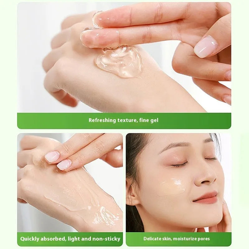 300g aloe vera gel container for facial skin hydration and moisturising treatment