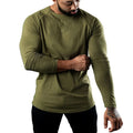 Men's cotton athletic t-shirt in various colours with tight fit and short sleeves
