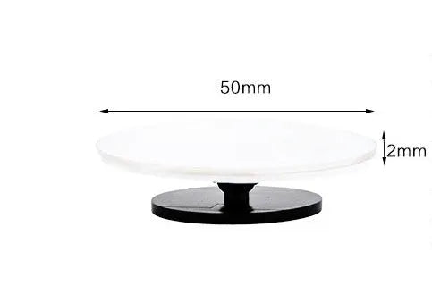 Car borderless small round convex mirror with 360 degree rotation for reversing blind spot safety