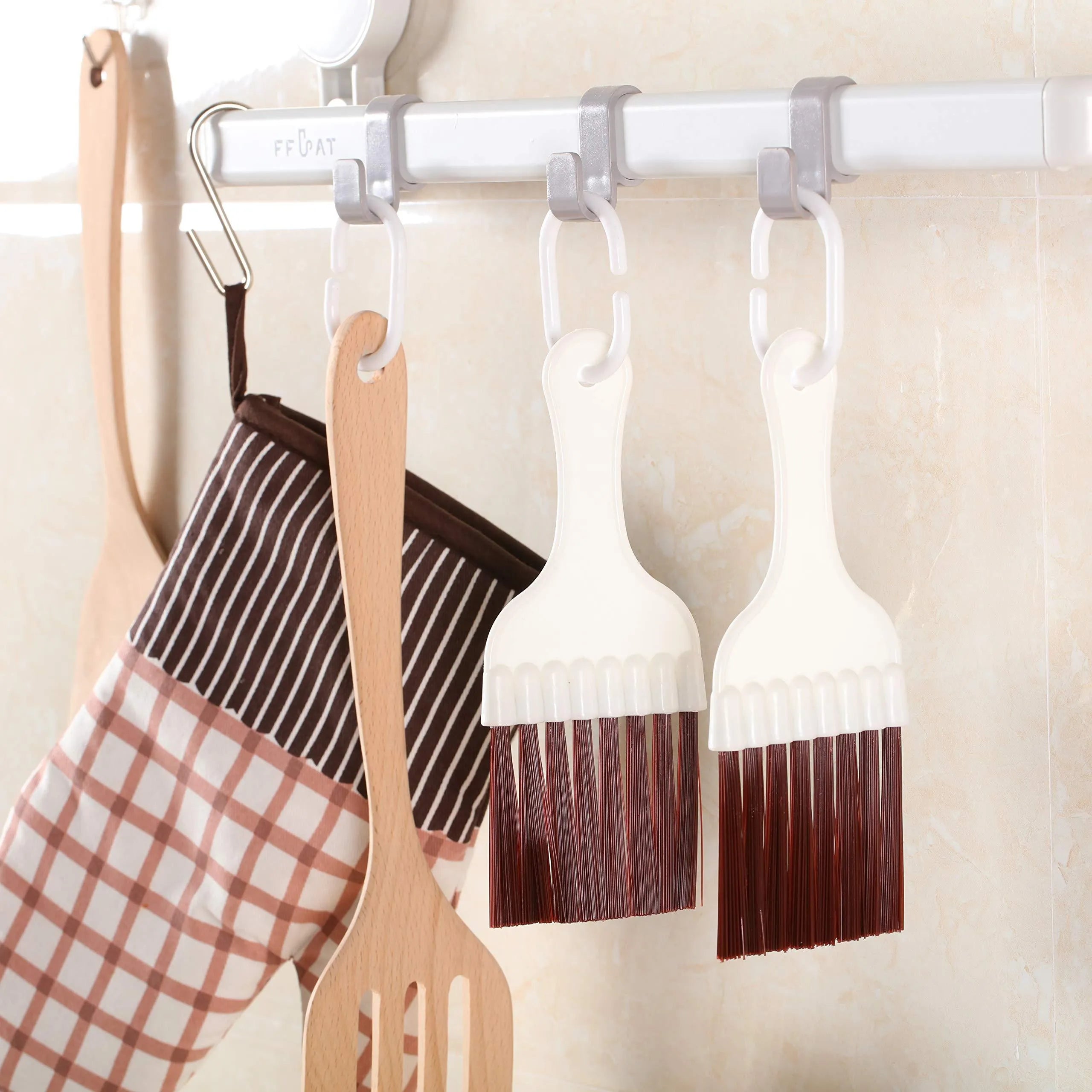 Stainless steel air conditioning fin comb and cleaning brush tool set for radiator maintenance