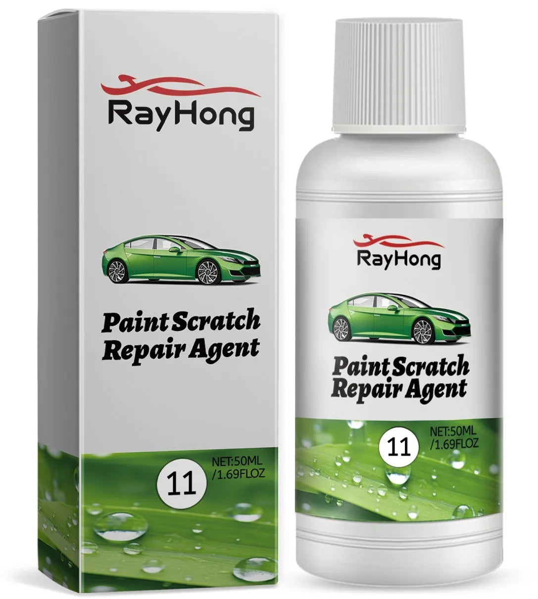 Paint scratch repair agent 50ml bottle containing nano-silica and epoxy resin for automobile paint scratch repair