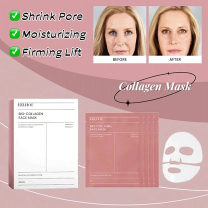 Revitalizing Collagen Face Mask: Diminish wrinkles, hydrate, and brighten skin for a radiant, youthful glow