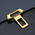 Metal car interior silencer insert component in matte black, gold, or silver finishes