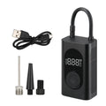 Portable wireless tyre pump with power bank and flashlight functions for multiple vehicles