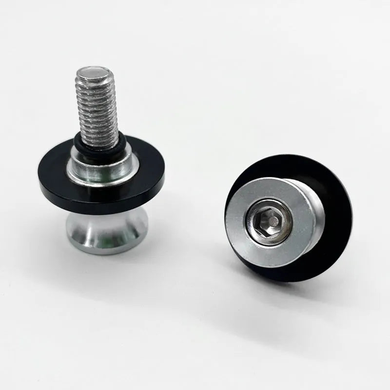 Aluminium alloy CNC frame screw for motorbike parking lift in 6mm 8mm 10mm sizes and blue red black silver gold colours