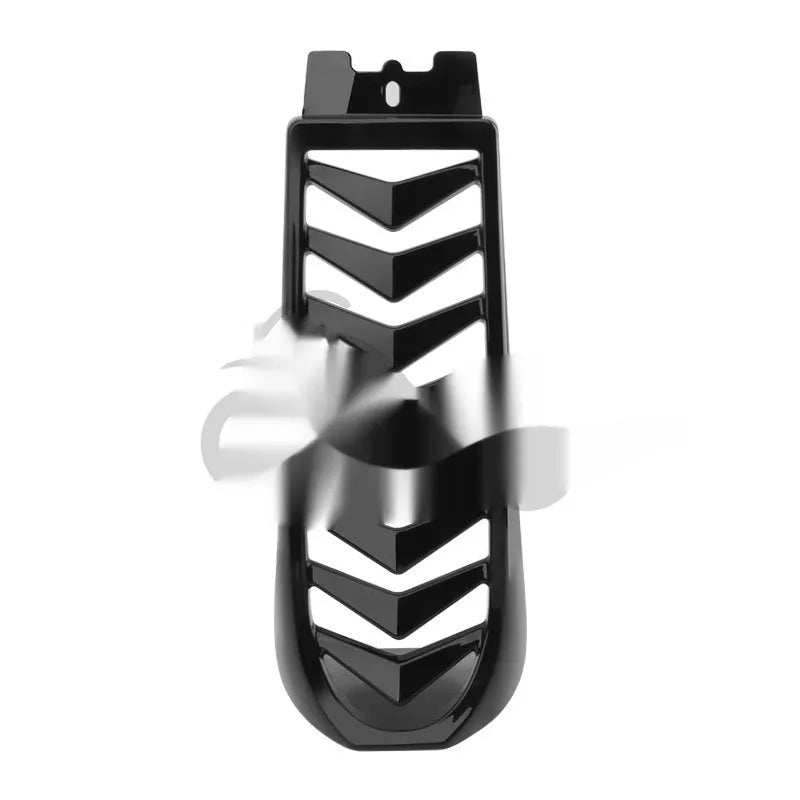 Bright black motorcycle air guide bushing for Soft Tail Breakout modified cars