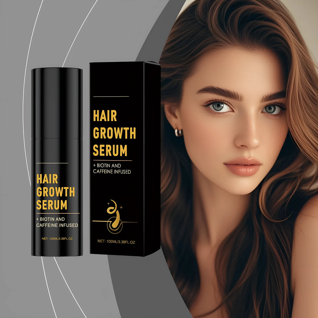 100ml Daily Hair Nourishing Moisturizing Spray with biotin and caffeine in a plastic bottle