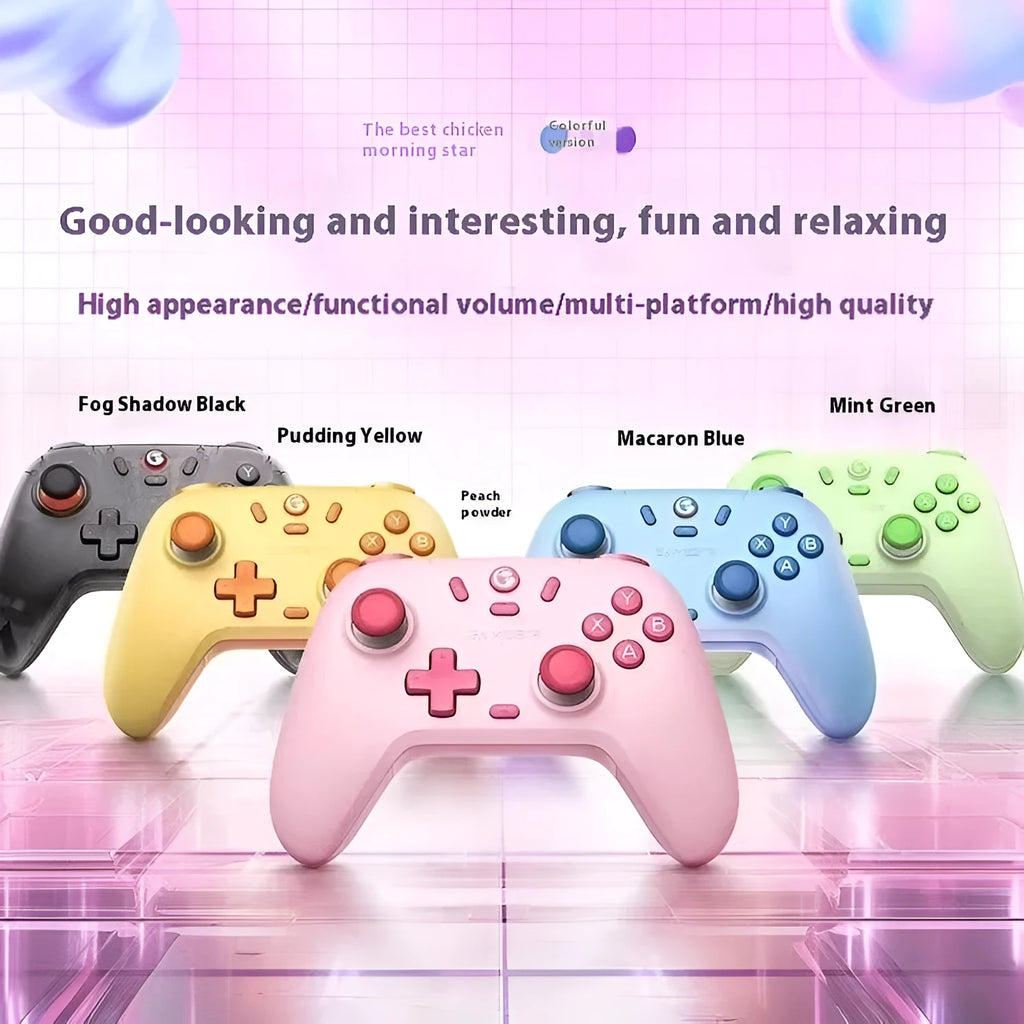T4N Lite wireless Bluetooth gamepad in glow white colour for entry level gaming