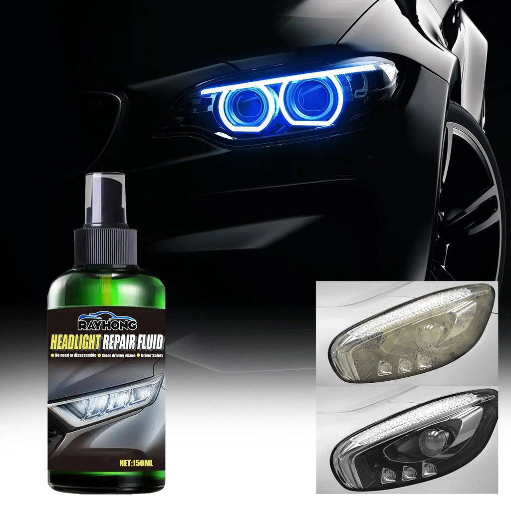 150ml bottle of car lamp repairing liquid for plastic headlight and taillight restoration