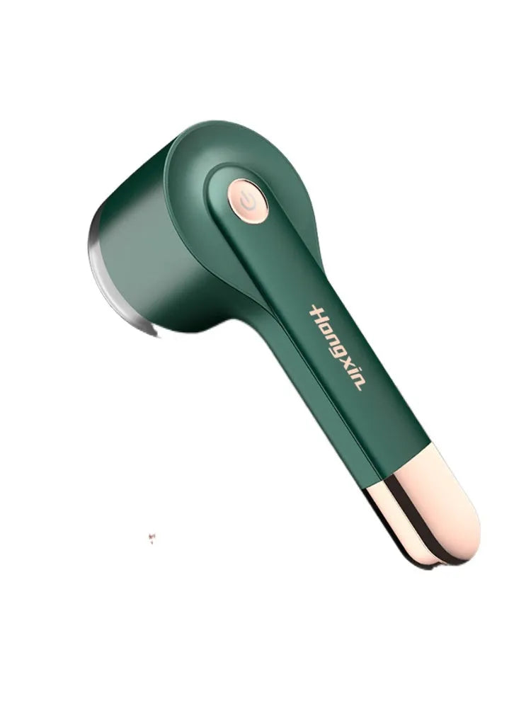 USB rechargeable hair ball trimmer with stainless steel cutting net in selected colour
