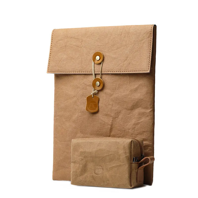 Non-magnetic paper yellow washed kraft paper notebook liner for 13 inch laptop