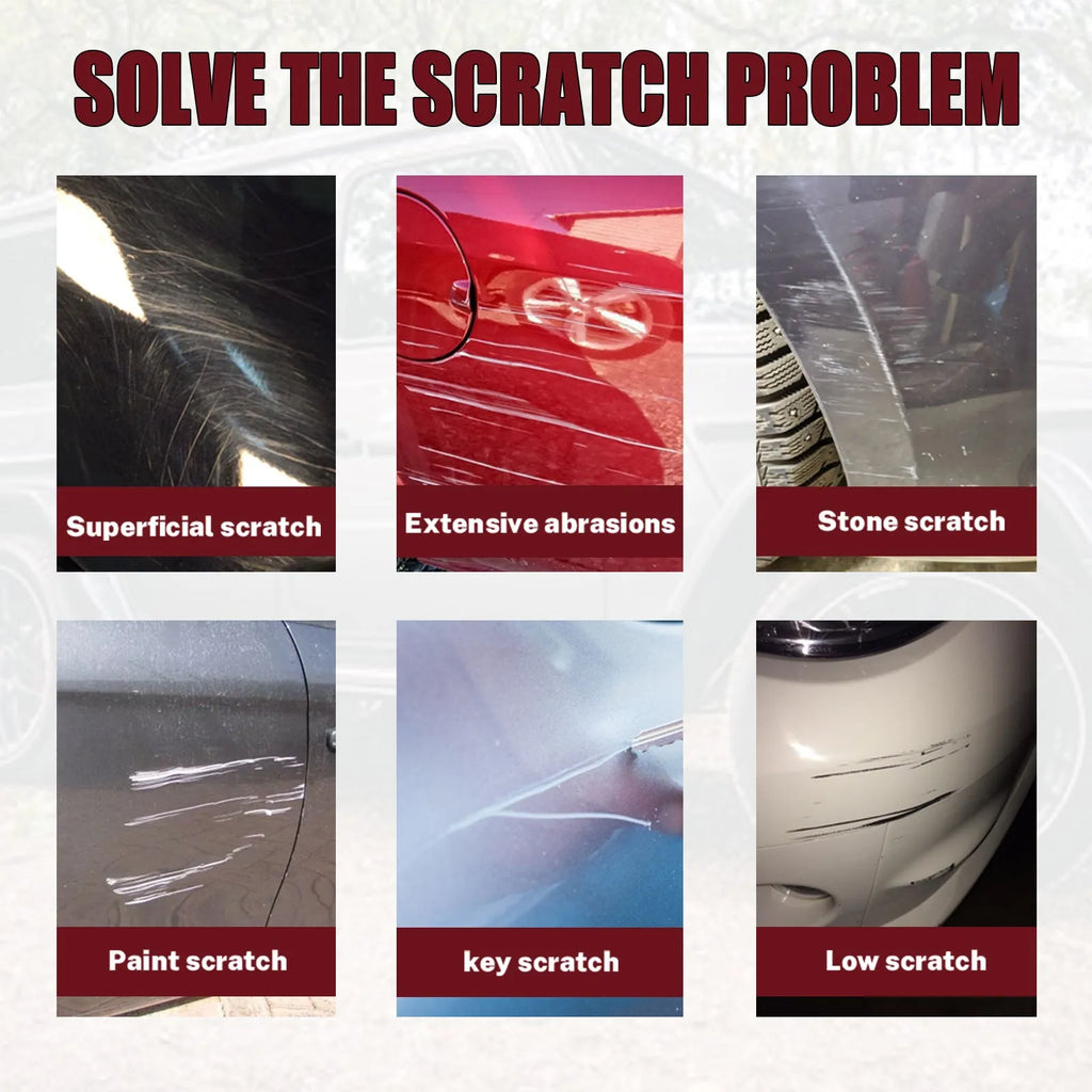 60ml car scratch repair wax kit with applicator for paint surface maintenance