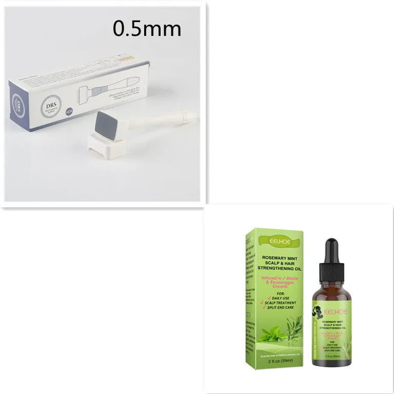 59ml bottle of rosemary mint hair growth fluid scalp massage oil with vitamin E