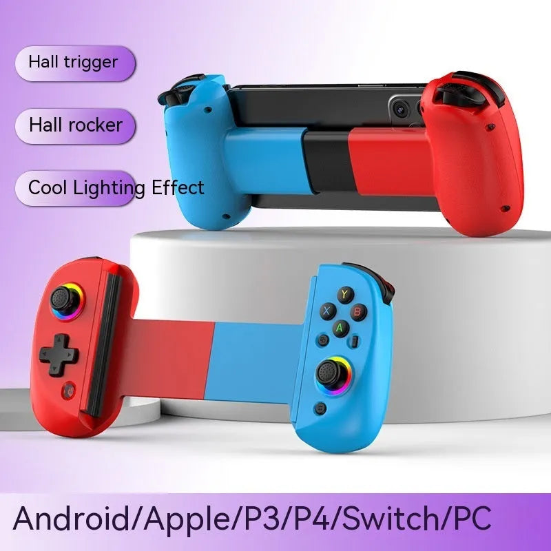D8 Bluetooth gamepad with stretch tablet design in multiple colour options