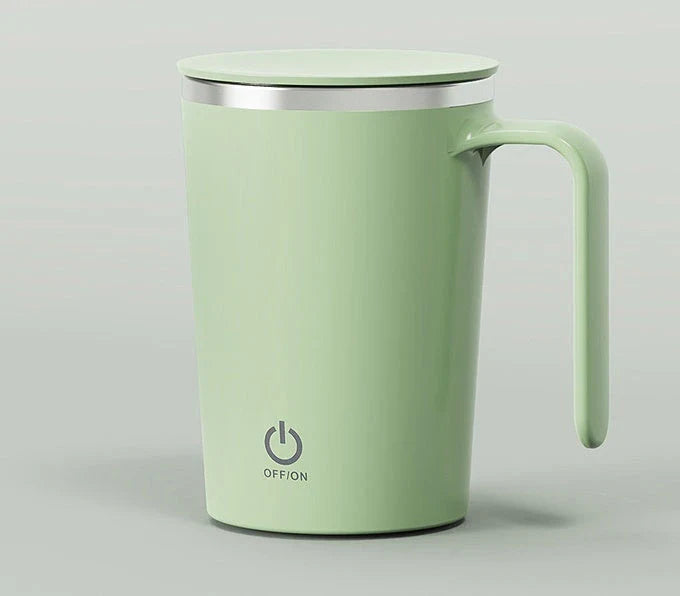 Electric Mixing Mug with Automatic Stirring Function for Effortless Coffee Preparation