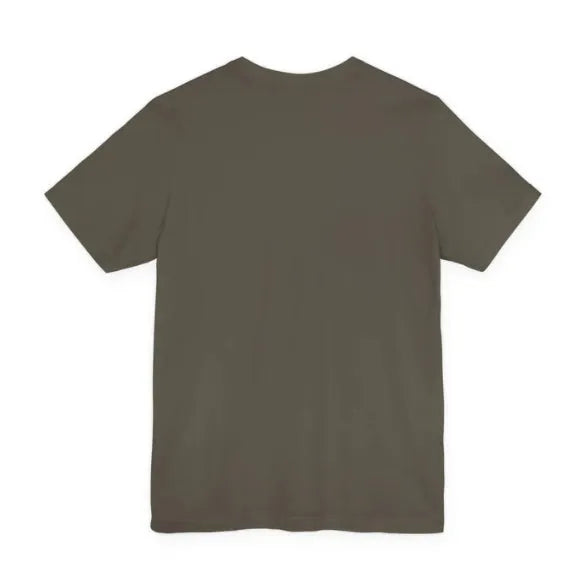 Men's 3D digital print casual round neck short sleeve top in white or Army Green, sizes S to XXXL