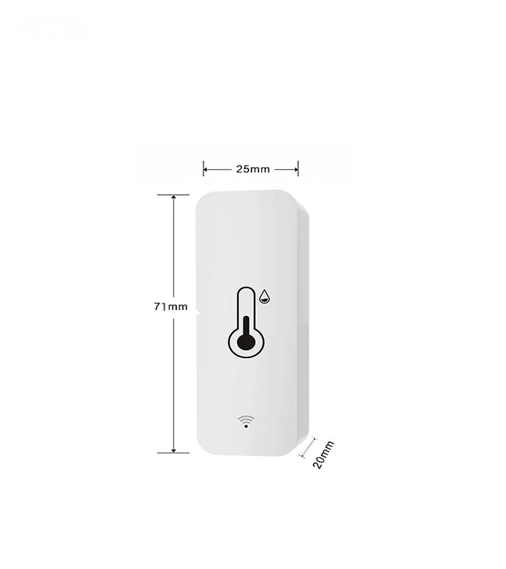 WiFi Zigbee temperature humidity sensor ABS plastic smart home device