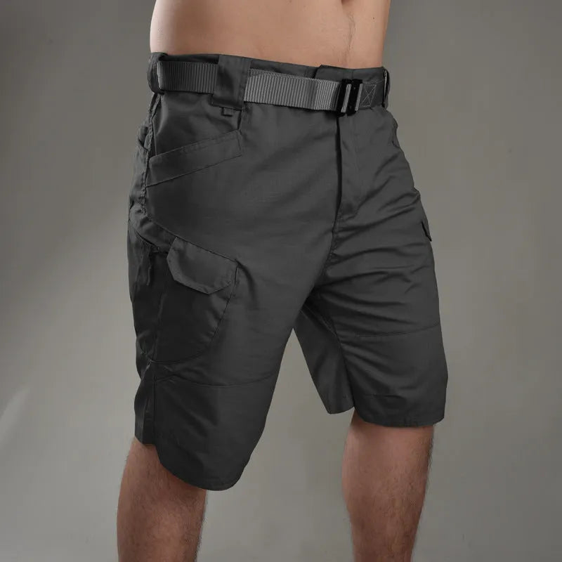 IX7 men's tactical shorts in cotton blend fabric available in multiple colours and sizes