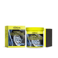 150g tyre maintenance coating paste tube with one sponge applicator for tyre wall blackening