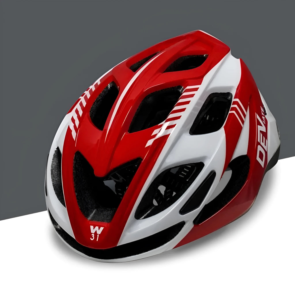 Plus size L adult cycling helmet shown in multiple colour options including fluorescent yellow and white