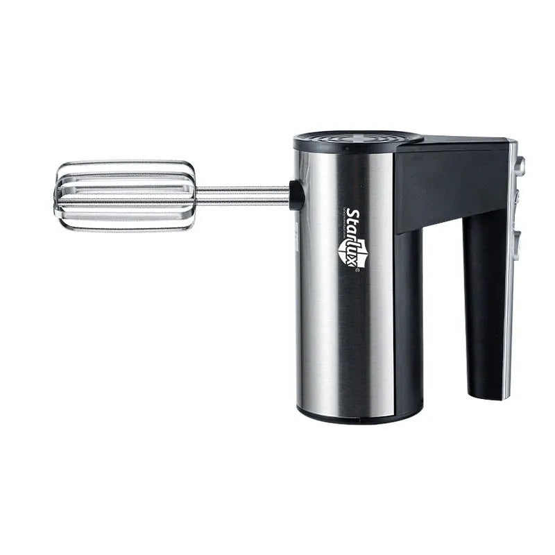 SL-25209 model 500W electric hand mixer with five-speed control and dual voltage compatibility
