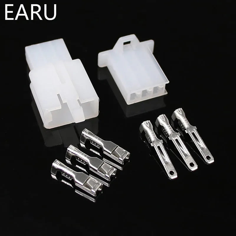 Motorcycle automotive connector butt male and female plug 2.8mm for wire harness
