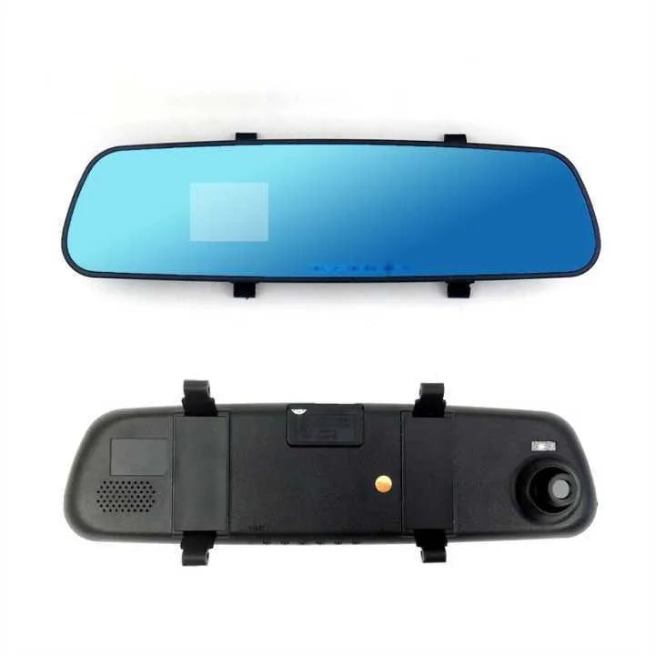 1080P HD rearview mirror driving recorder with 2.4-inch display and 100-degree lens