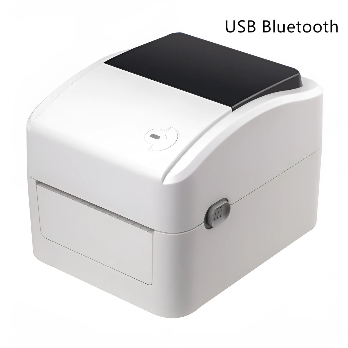 USB thermal barcode printer for clothing labels and express face sheets, 25.4-118mm print size, compact 215x178x155mm body