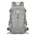 AZELA 30L outdoor hiking backpack in blue, with adjustable straps, front view