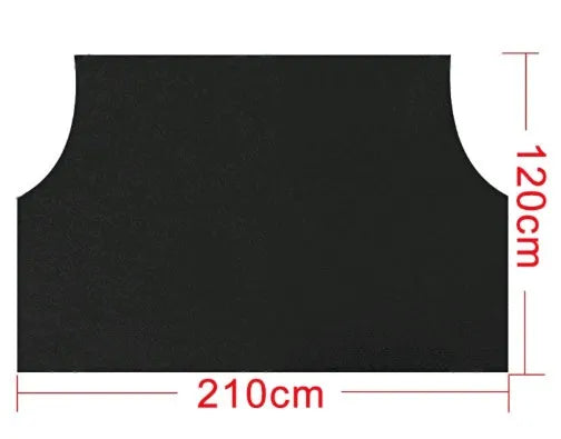 Magnetic car windshield snow frost block 210x120 cm polyester silver back cover with 6 magnets